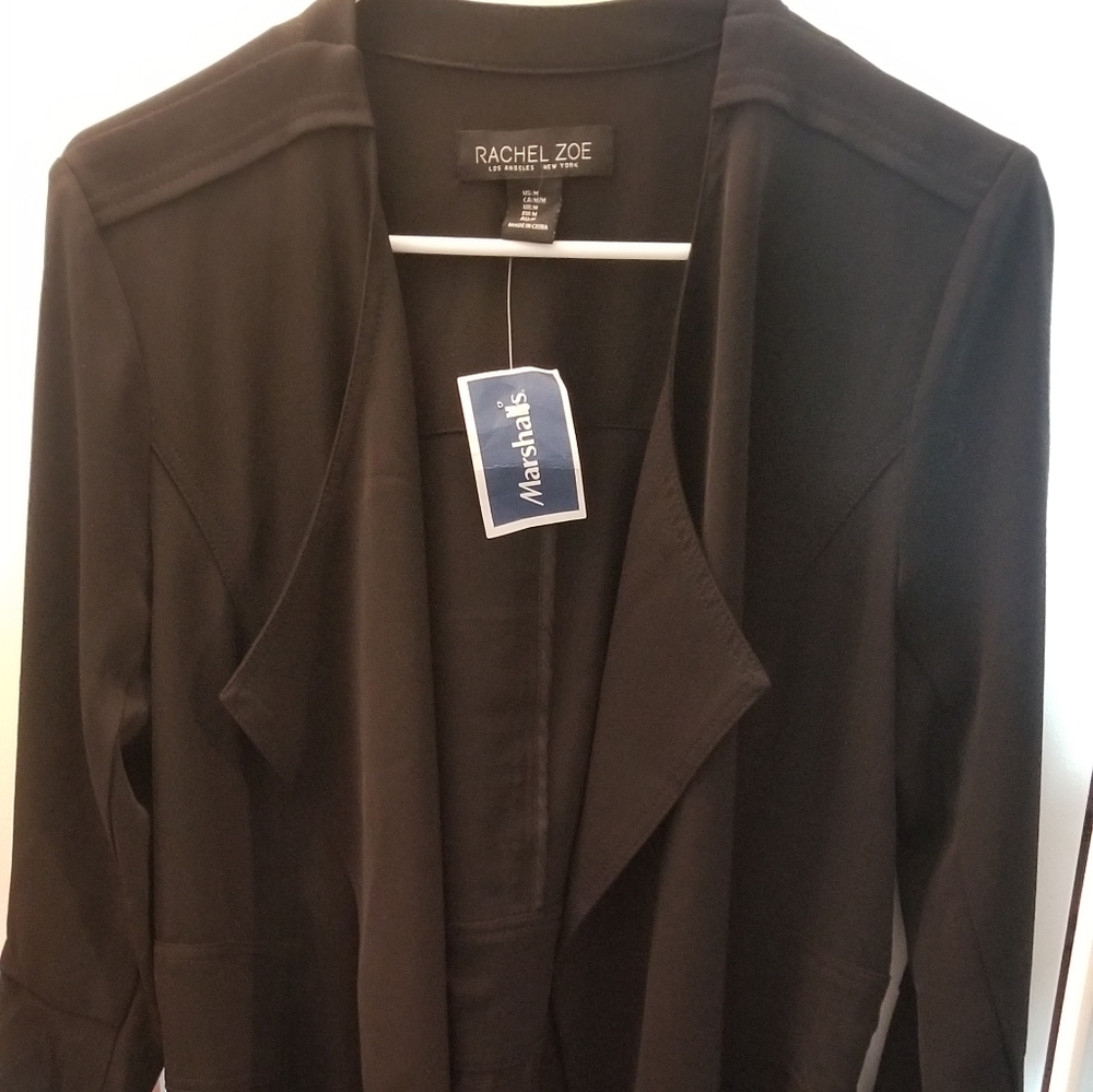 Black Overcoat/Midi Duster